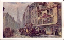 LONDON UB PC THE COCK & MAGPIE DRURY LANE BY H. MAGGS COACHING INN