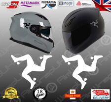 ISLE OF MAN TT sticker IOM TT HELMET STICKER triskeleton race supersport travel