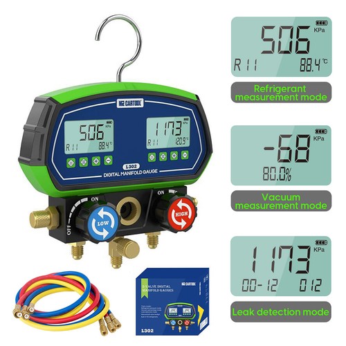 Digital manifold gauge set - gauge,