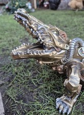 Steampunk Mechanical Crocodile