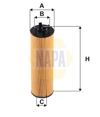 Napa engine oil filter fits - engine,
