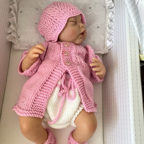 Reborn baby hand knitted set - reborn/baby,