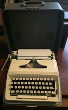 Vintage Remington Ten Forty Sperry Rand Portable Typewriter 1960