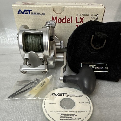 Avet reels jx6 - jx6-mc, silver