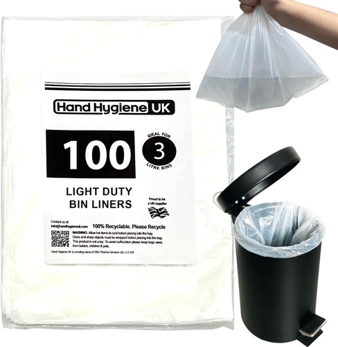 Pedal bin liners - liners, 100