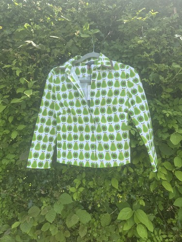 Orla kiely shirt - green, apples