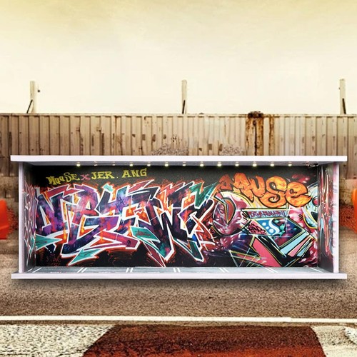 Parking lot display - lot, case