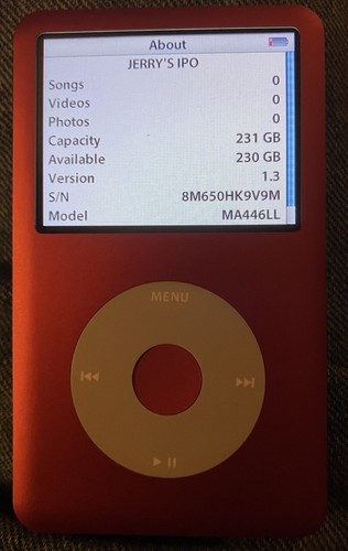 Apple ipod video classic - video,