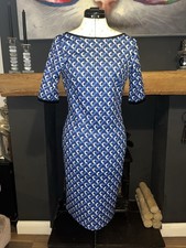 Savida Dunnes geometric blue