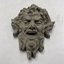 Wall sculpture greek god - god, pan