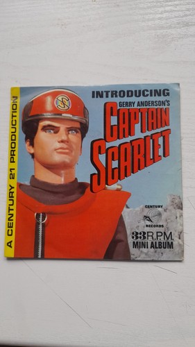 Captain scarlet mini album - captain, mini-album