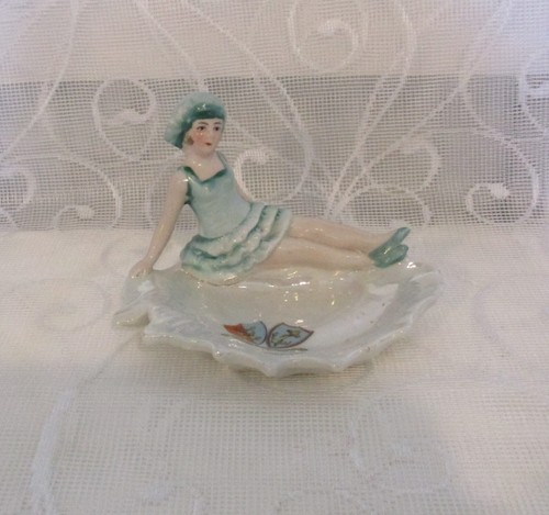 Vtg german art deco lustre - art,