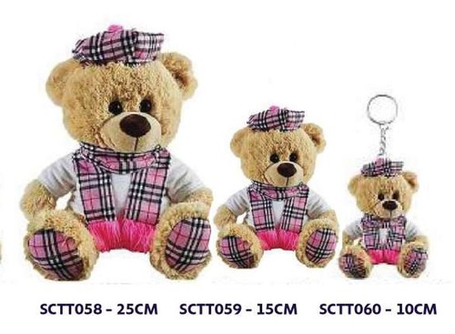 Scottish bear plush - scottish,