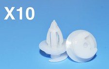 10 X TOYOTA WHITE PLASTIC DOOR