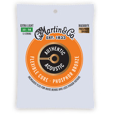 Martin MA500FX 10-54 12 String Flexible Core Acoustic Guitar Strings 1-3 Pack