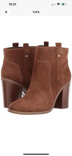 Womens ladies brown - , suede