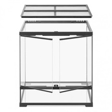Exo Terra 60x45x60cm Terrarium With 60cm Compact Canopy Hood. Perfect for Geckos
