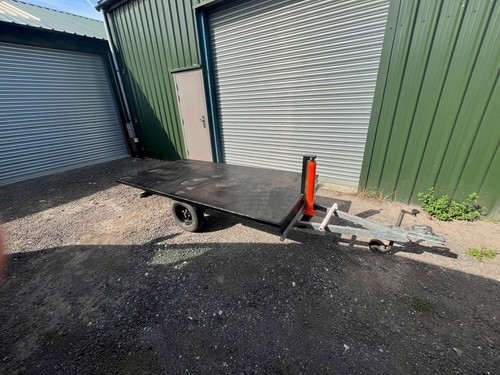 Flatbed tipper utility trailer - flatbed,