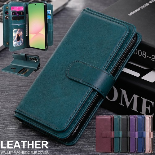 Flip leather wallet card - flip,