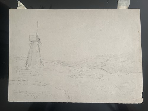 Large 19th drawing - drawing, william