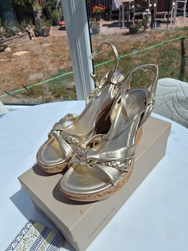 Dune gold leather - leather, strappy