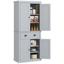HOMCOM Tall Kitchen Cupboard