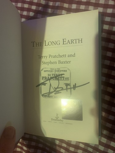 The long earth - the, signed