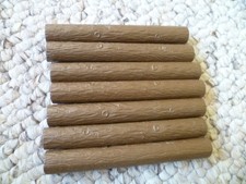 Britains Plastic Farm Tree Logs X 7