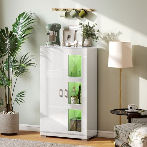 High gloss sideboard display - high,