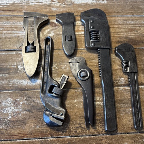 Vintage adjustable spanner - 6,
