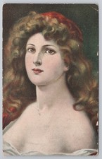 Glamour Lady Portrait Red Hair