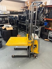 Semi-Electric Platform Stacker