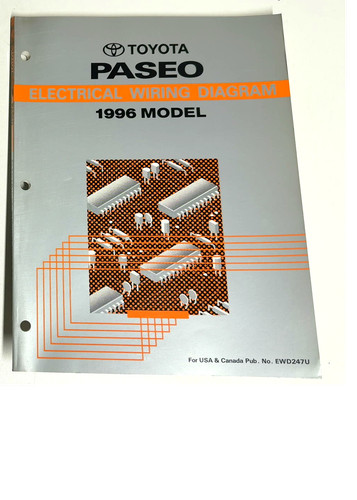 1996 toyota paseo - paseo, electrical