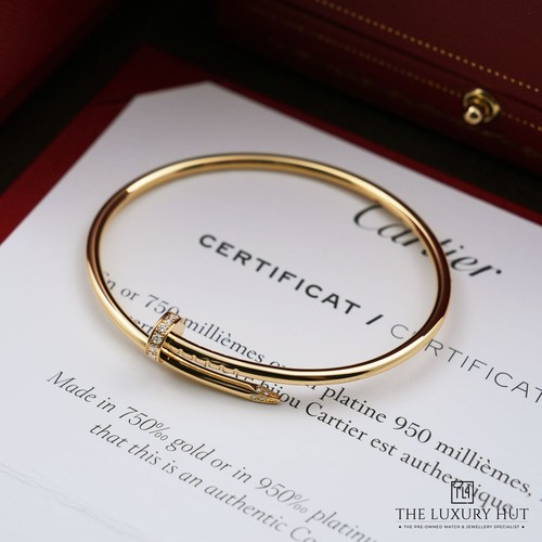 Cartier 18ct yellow gold juste - yellow,