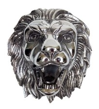 Wall Mount Lion Head Figurine