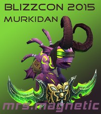 WoW Loot - Blizzcon 2015 Ticket Digital In-Game Goodies - Murkidan Pet - unused!