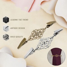 Retro Women Shawl Clips Holder