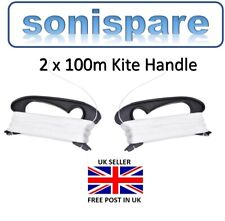 2 x 100M Kite Handle Line Reel String shaped Plastic Nylon Thread Flying Kite