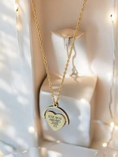 Gold Heart Charm Spinner