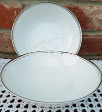2 x Royal Doulton Platinum