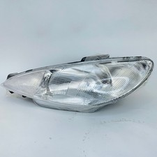 Front Left Passenger Headlight Lamp Fits Peugeot 206 Hatchback CC SW Saloon