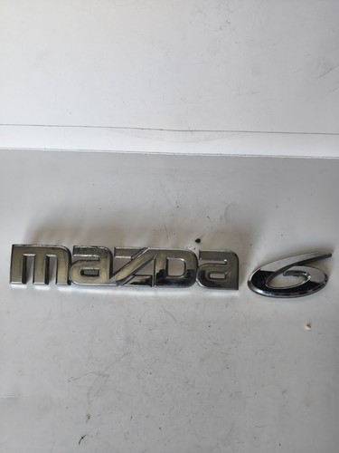 Mazda 2008 rear letters - 2008,