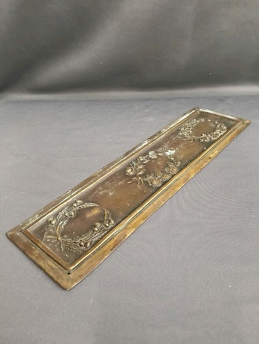 Brass door finger plate cm - brass,