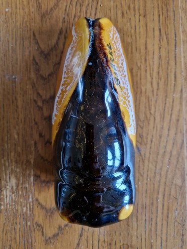 Vintage french majolica cicada - vintage,