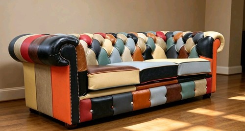 Multi coloured chesterfield - multi,