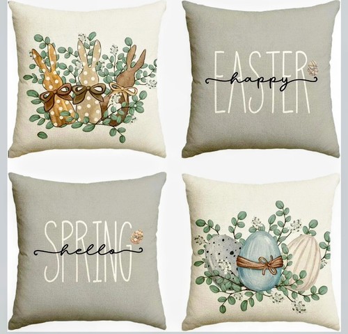 Easter bunny rabbit cushion - bunny,