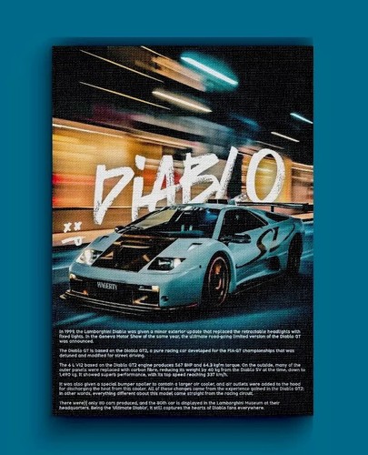 Lamborghini diablo supercar - diablo,