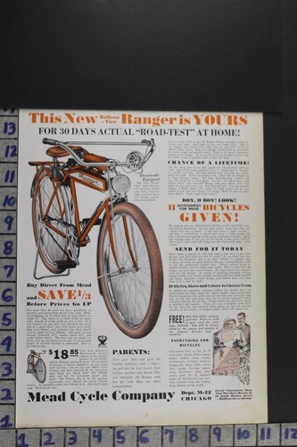 1934 bicycles sport ranger - 1934,