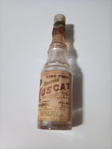 Vintage empty mini alcohol - vintage,