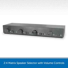 AV Link 4-Way Speaker Selector
